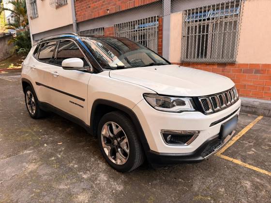 JEEP COMPASS 2.0 16V FLEX LIMITED AUTOMÁTICO JEEP COMPASS 2.0 16V FLEX LIMITED AUTOMÁTICO
